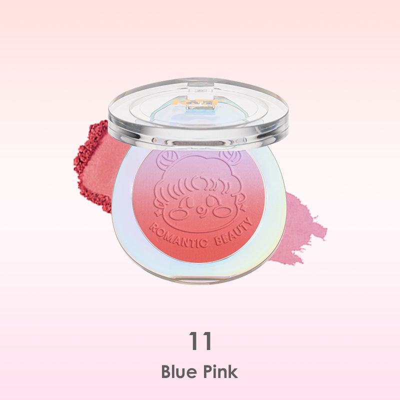 บลัชออนไล่เฉดสีแบบดูอัล