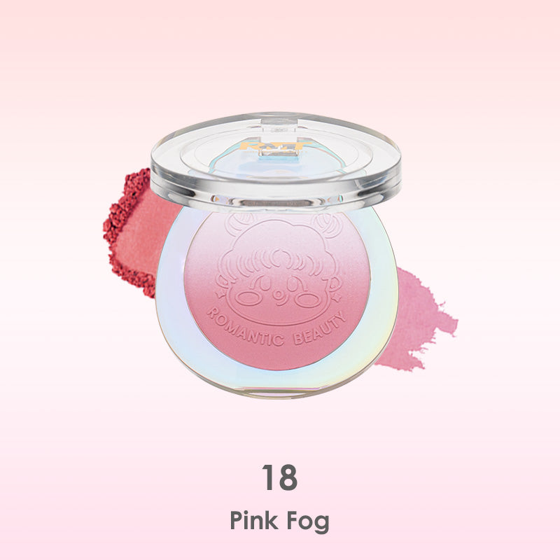 บลัชออนไล่เฉดสีแบบดูอัล