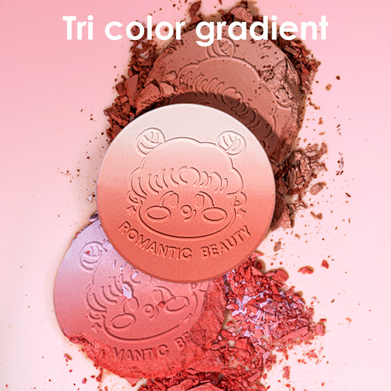 บลัชออนไล่เฉดสีแบบดูอัล