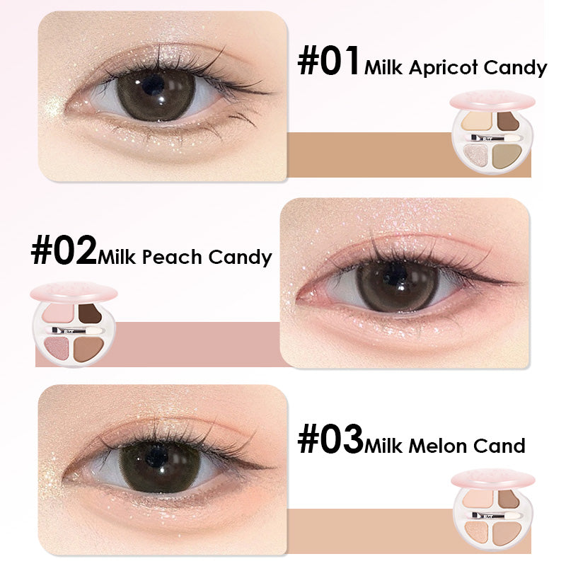 Four-Color Under-Eye Highlighting Palette