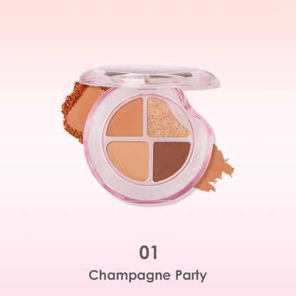 Bubble Four-Color Eyeshadow Palette