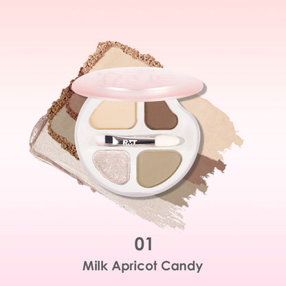 Four-Color Under-Eye Highlighting Palette