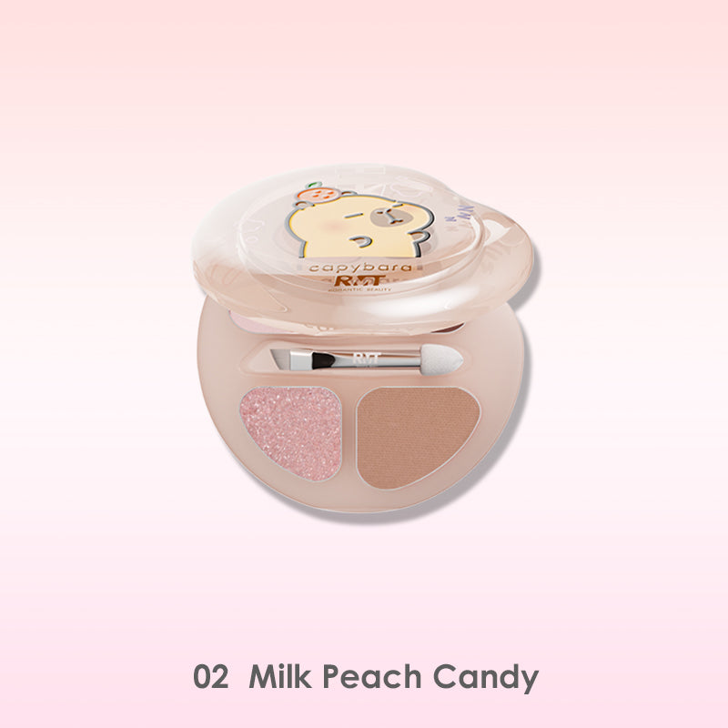 Capybara Four-Color Under-Eye Highlighting  Palette