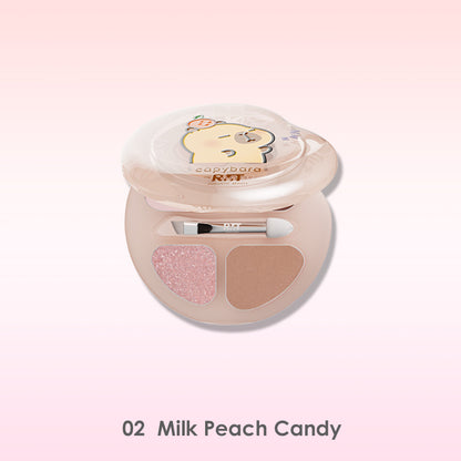 Capybara Four-Color Under-Eye Highlighting  Palette