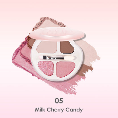 Four-Color Under-Eye Highlighting Palette