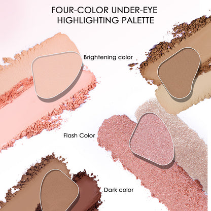 Four-Color Under-Eye Highlighting Palette