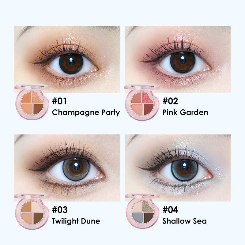 Bubble Four-Color Eyeshadow Palette