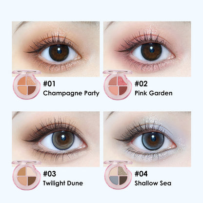 Bubble Four-Color Eyeshadow Palette