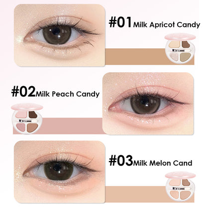Four-Color Under-Eye Highlighting Palette