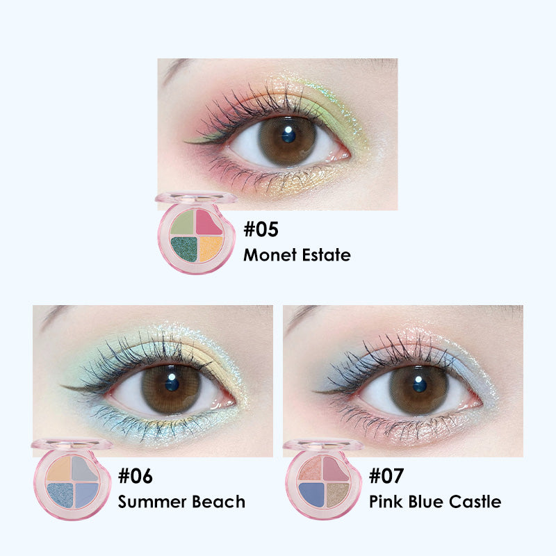 Bubble Four-Color Eyeshadow Palette